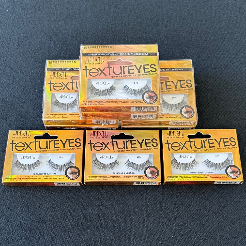 Ardell TexturEyes Strip Lashes Lot of 15 Pair Black 575